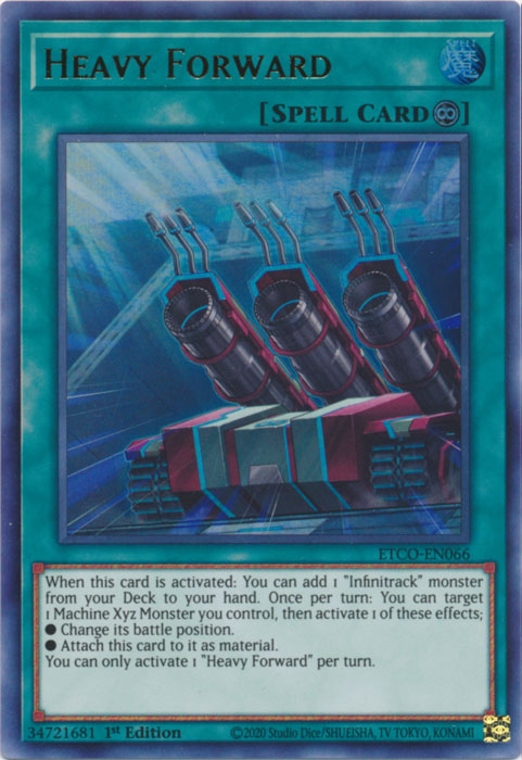 Heavy Forward [ETCO-EN066] Ultra Rare | Odin's Place