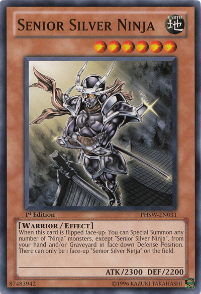 Senior Silver Ninja [PHSW-EN031] Common | Odin's Place
