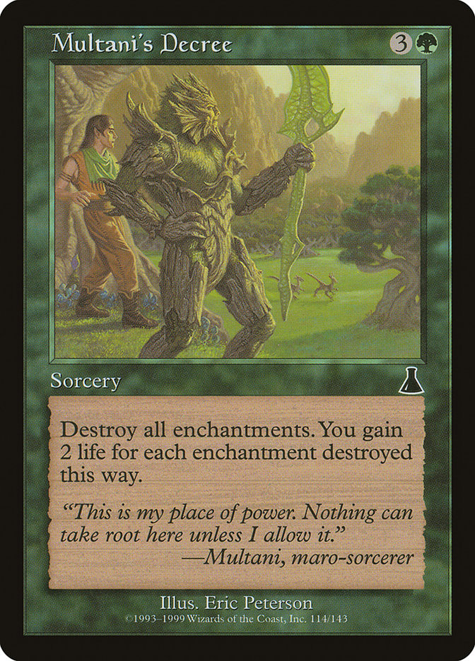 Multani's Decree (114) [Urza's Destiny] | Odin's Place