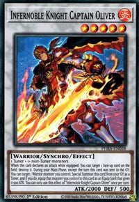 Infernoble Knight Captain Oliver [PHRA-EN038] Super Rare | Odin's Place