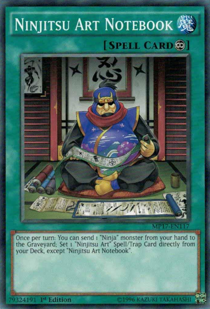 Ninjitsu Art Notebook [MP17-EN117] Common | Odin's Place