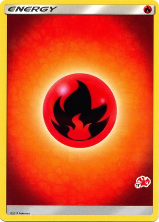 Fire Energy (Charizard Stamp #17) [Battle Academy 2020] | Odin's Place