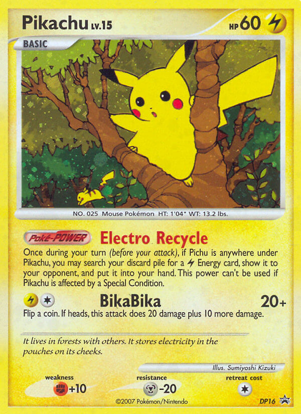 Pikachu (DP16) [Diamond & Pearl: Black Star Promos] | Odin's Place