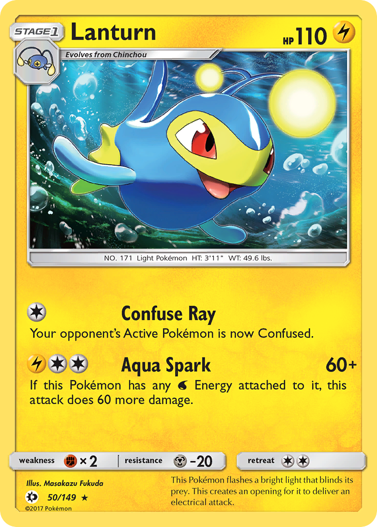 Lanturn (50/149) [Sun & Moon: Base Set] | Odin's Place