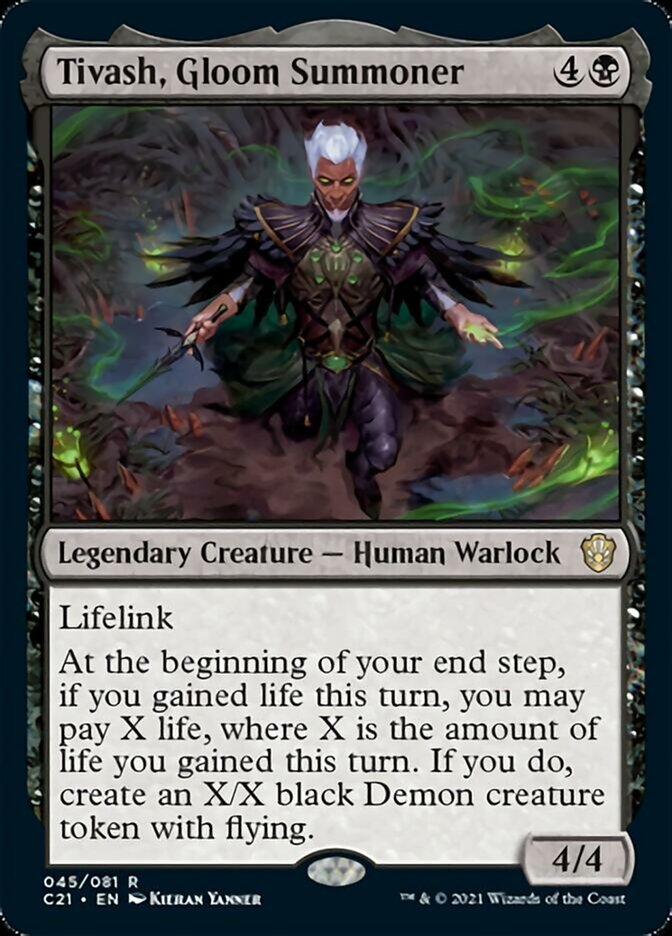 Tivash, Gloom Summoner [Commander 2021] | Odin's Place