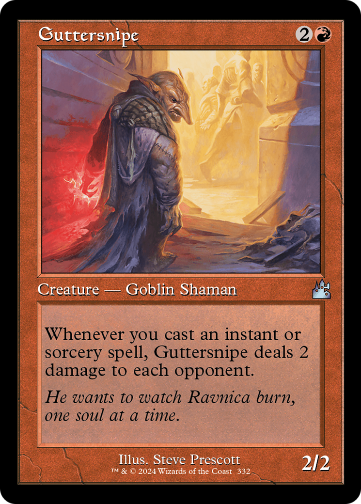 Guttersnipe (Retro Frame) [Ravnica Remastered] | Odin's Place