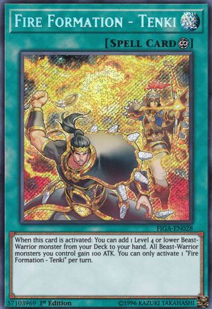 Fire Formation - Tenki [FIGA-EN028] Secret Rare | Odin's Place
