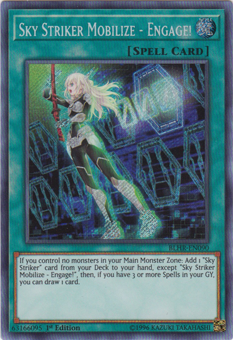 Sky Striker Mobilize - Engage! [BLHR-EN090] Secret Rare | Odin's Place