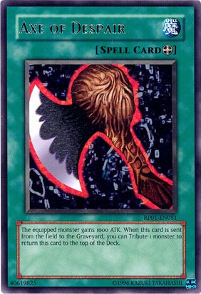 Axe of Despair [RP01-EN051] Rare | Odin's Place