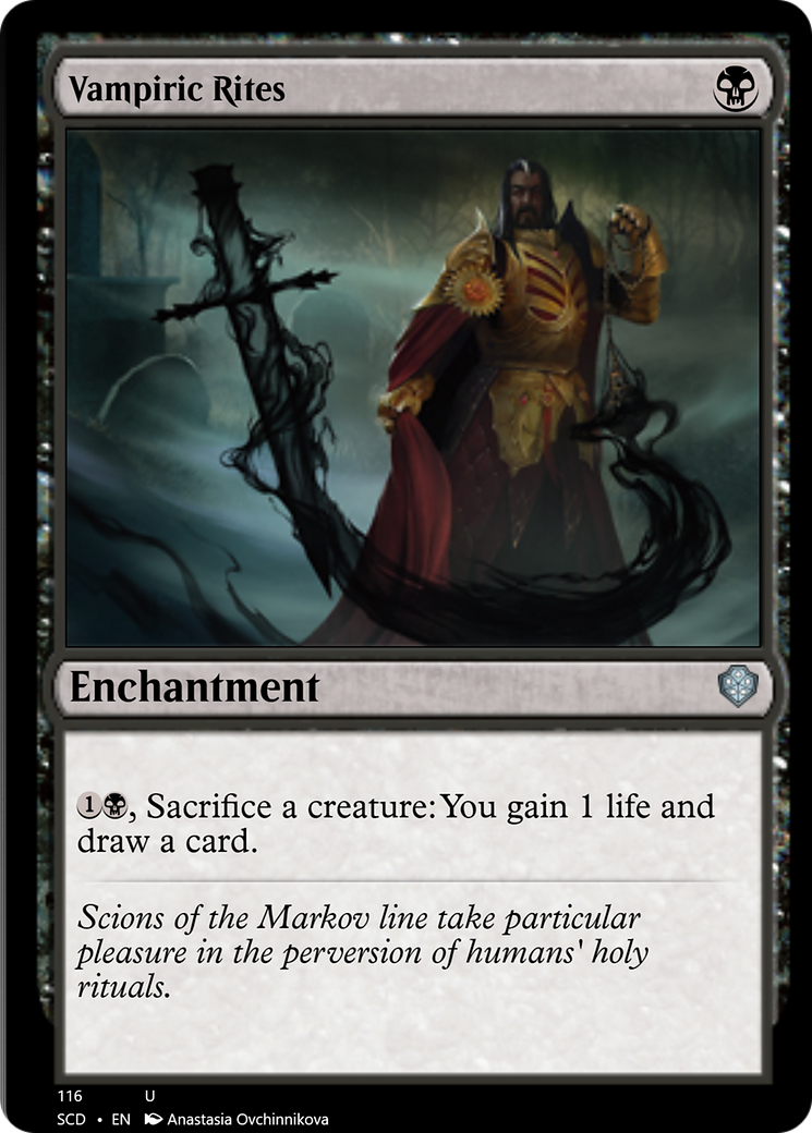Vampiric Rites [Starter Commander Decks] | Odin's Place