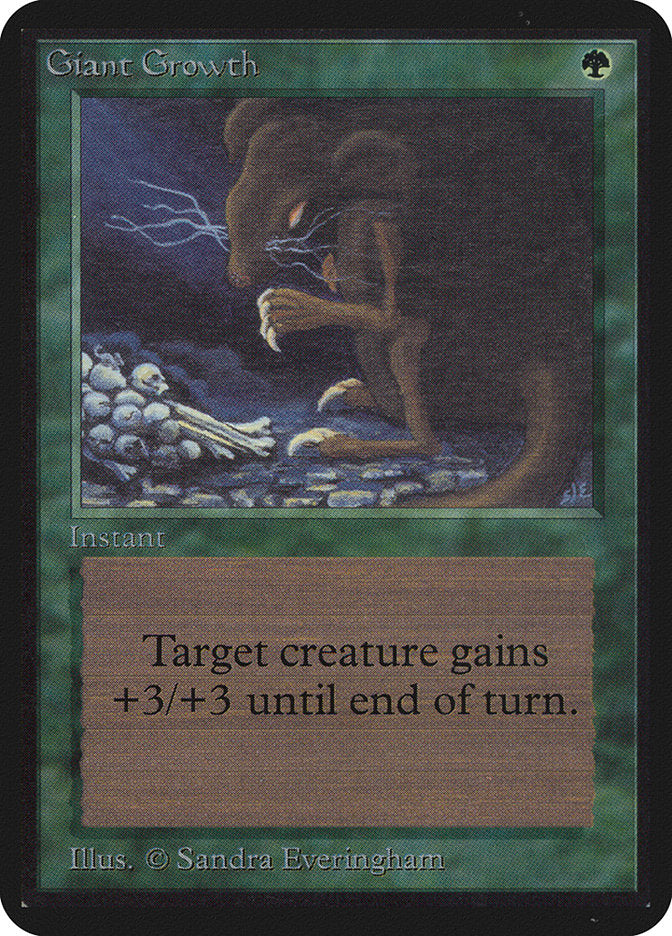 Giant Growth (197) [Alpha Edition] | Odin's Place