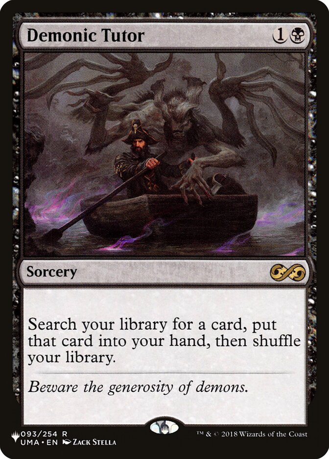 Demonic Tutor [The List] | Odin's Place