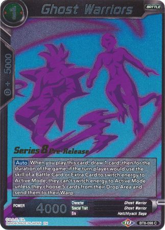 Ghost Warriors (BT8-098_PR) [Malicious Machinations Prerelease Promos] | Odin's Place