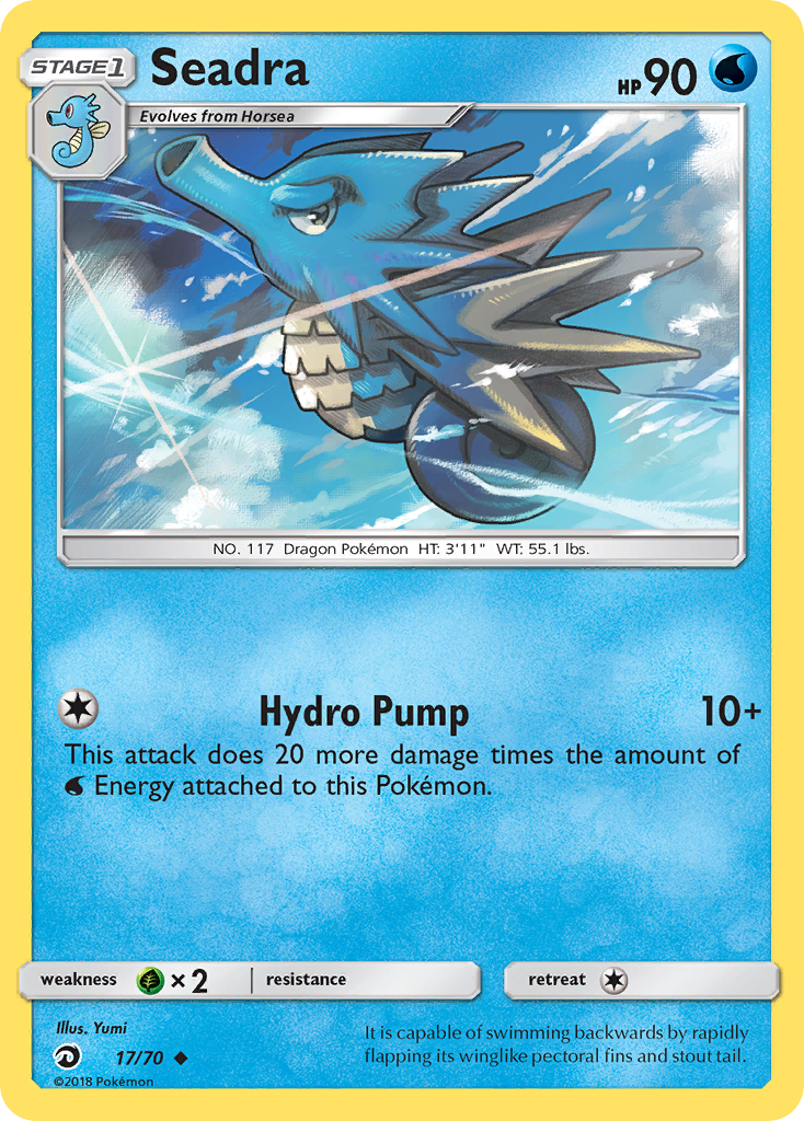 Seadra (17/70) [Sun & Moon: Dragon Majesty] | Odin's Place