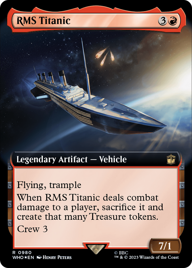 RMS Titanic (Extended Art) (Surge Foil) [Doctor Who] | Odin's Place