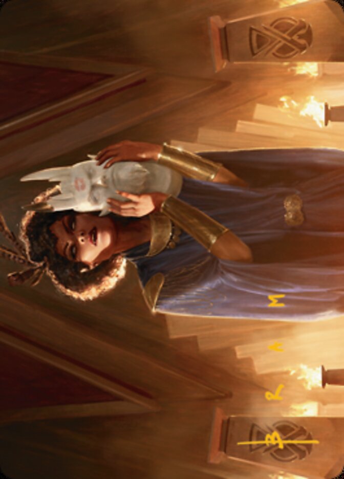 Cormela, Glamour Thief Art Card (Gold-Stamped Signature) [Streets of New Capenna Art Series] | Odin's Place