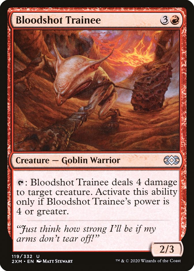 Bloodshot Trainee [Double Masters] | Odin's Place
