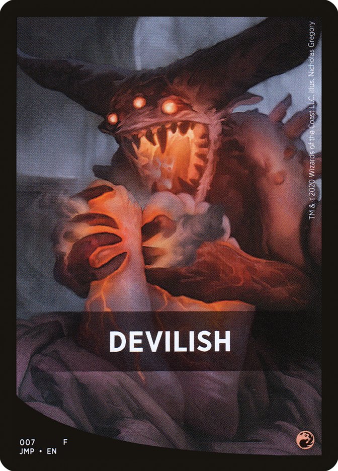 Devilish Theme Card [Jumpstart Front Cards] | Odin's Place