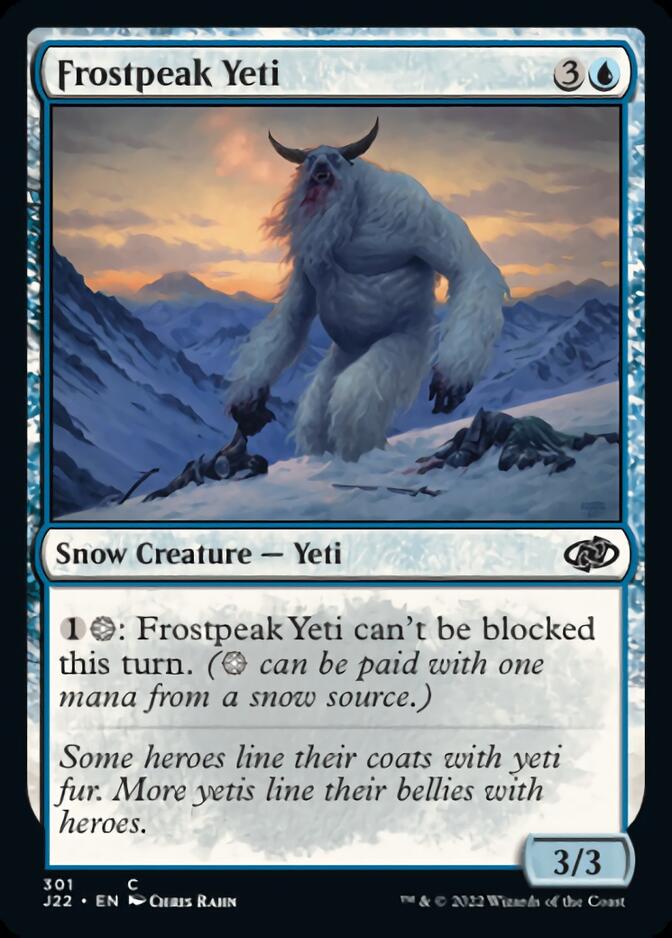 Frostpeak Yeti [Jumpstart 2022] | Odin's Place