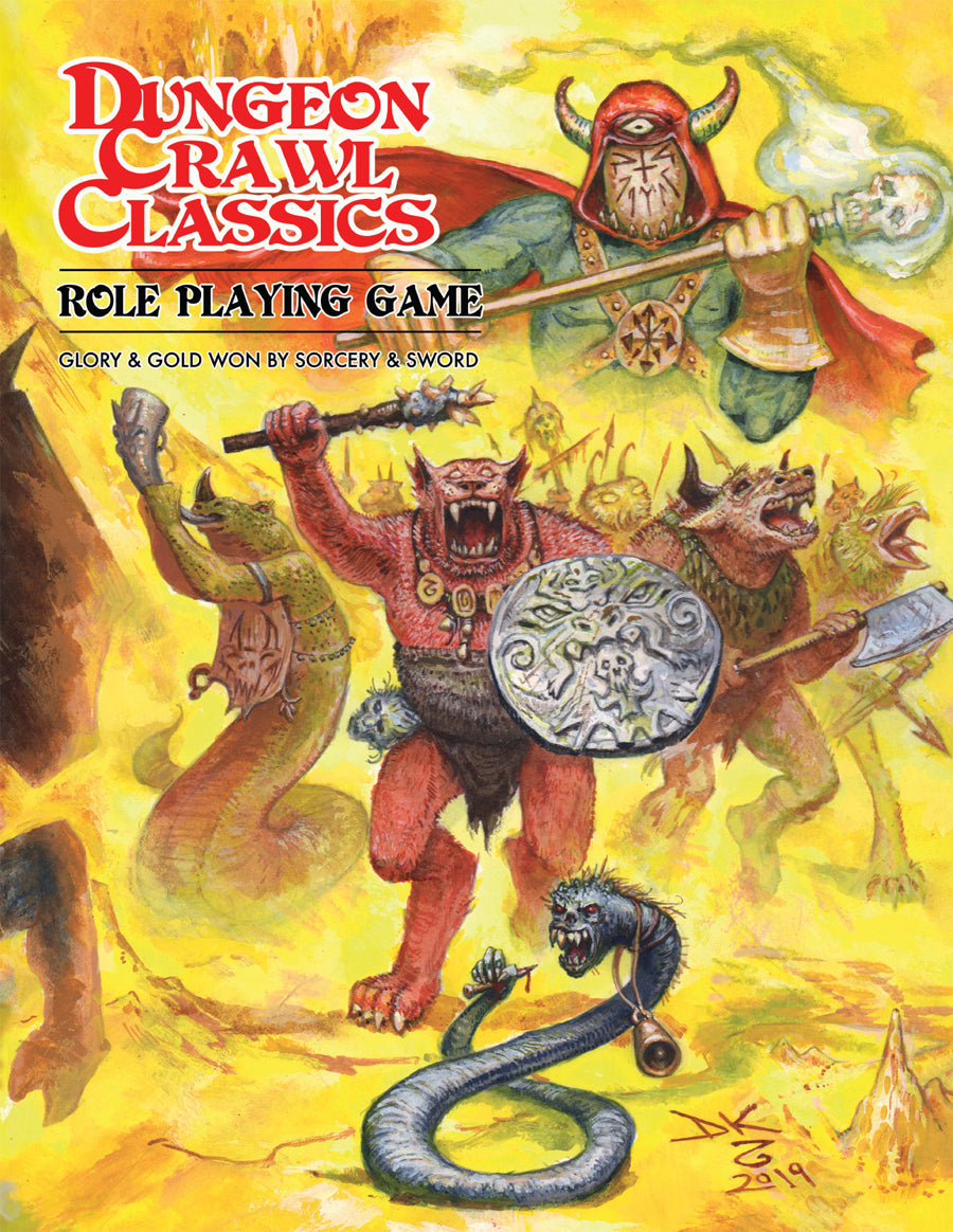 Dungeon Crawl Classics: Core Rules - Softcover Beastman Edition | Odin's Place