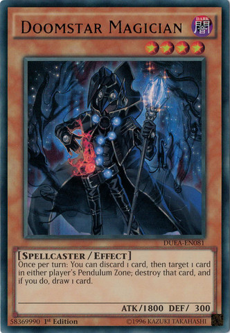 Doomstar Magician [DUEA-EN081] Ultra Rare | Odin's Place