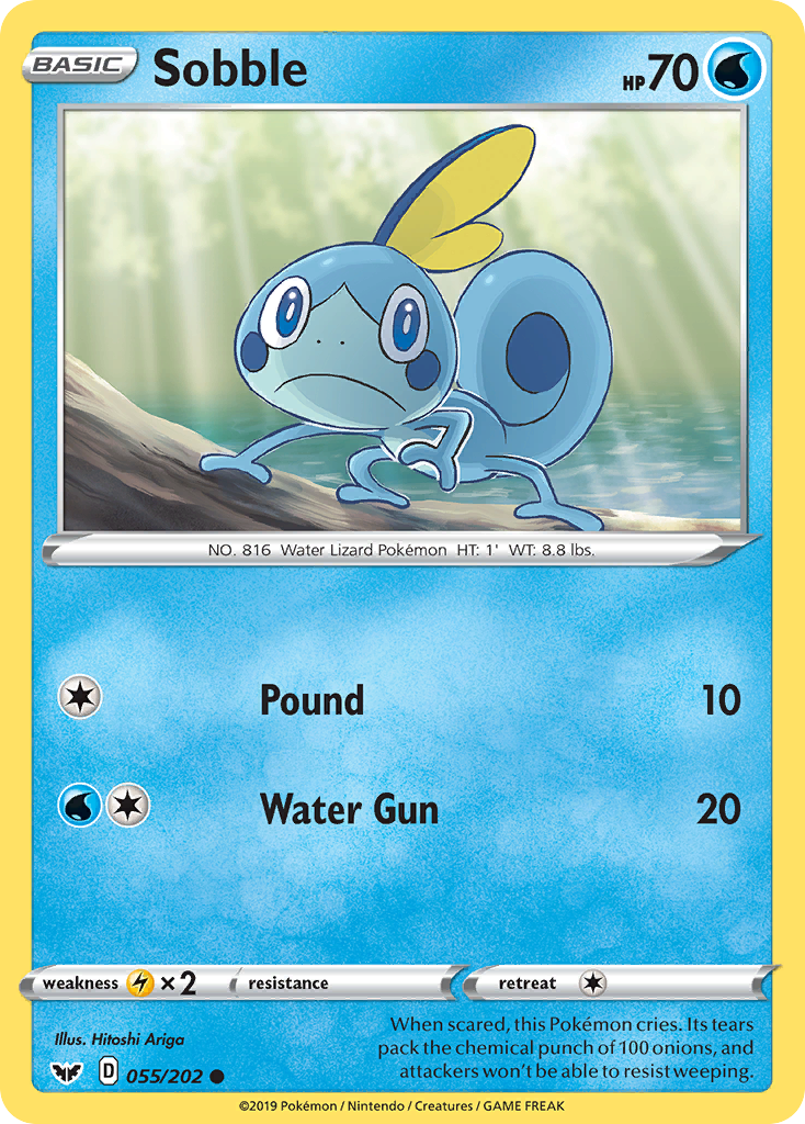 Sobble (055/202) [Sword & Shield: Base Set] | Odin's Place