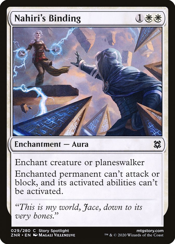 Nahiri's Binding [Zendikar Rising] | Odin's Place