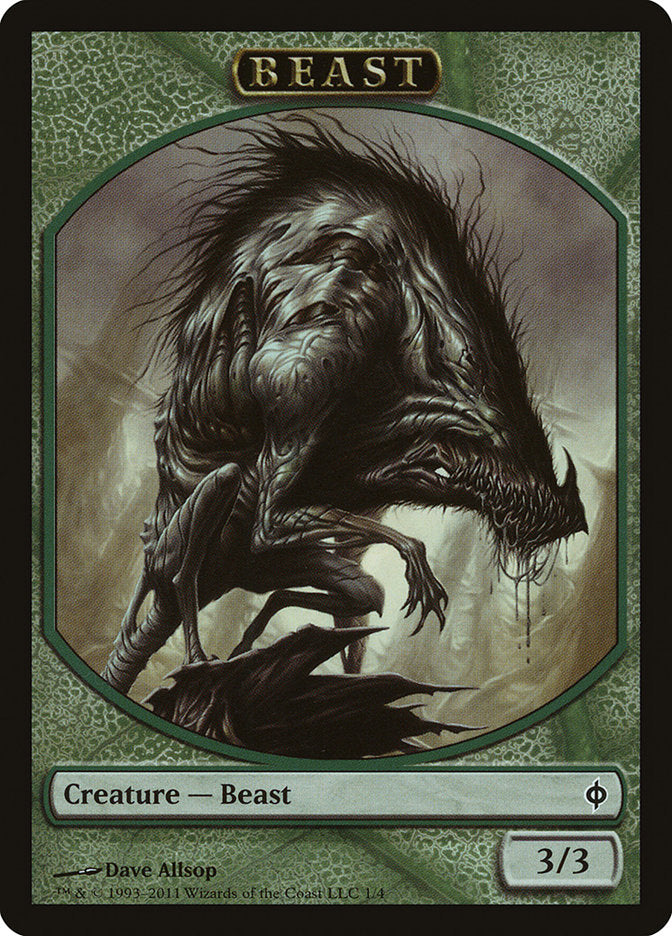Beast Token (1) [New Phyrexia Tokens] | Odin's Place