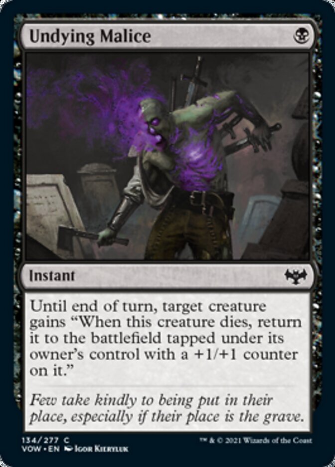 Undying Malice [Innistrad: Crimson Vow] | Odin's Place