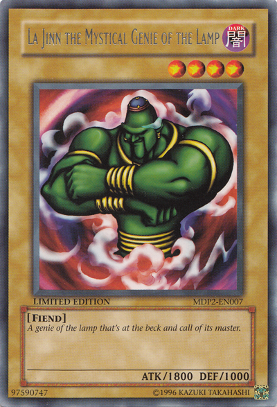 La Jinn the Mystical Genie of the Lamp [MDP2-EN007] Rare | Odin's Place