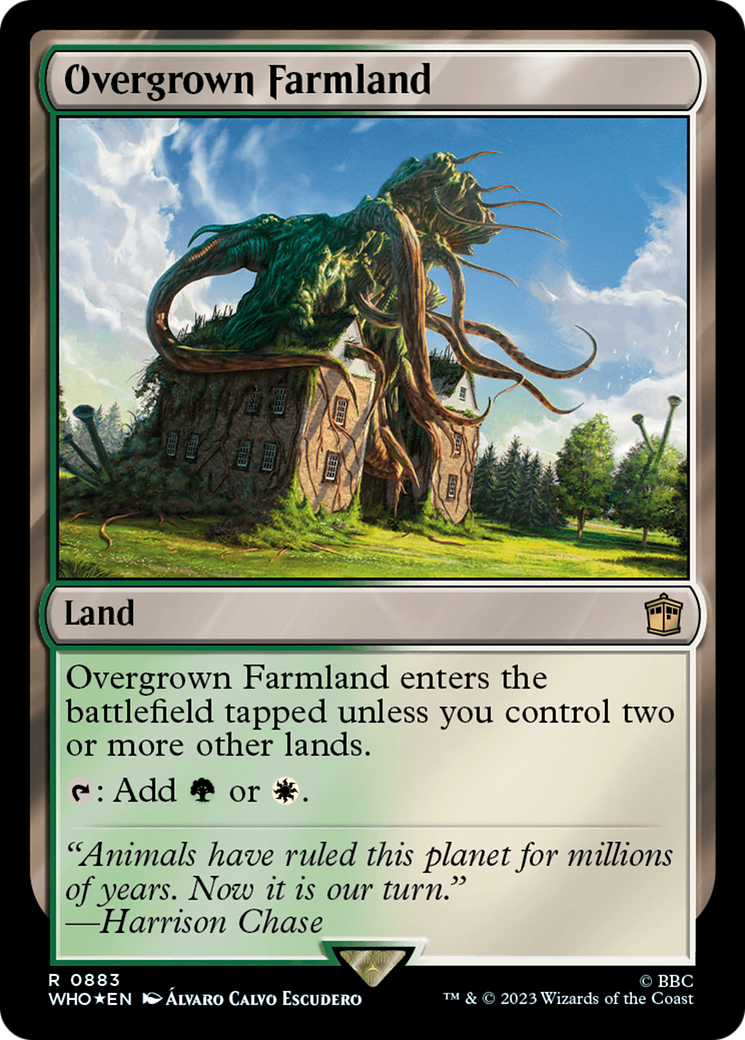 Overgrown Farmland (Surge Foil) [Doctor Who] | Odin's Place