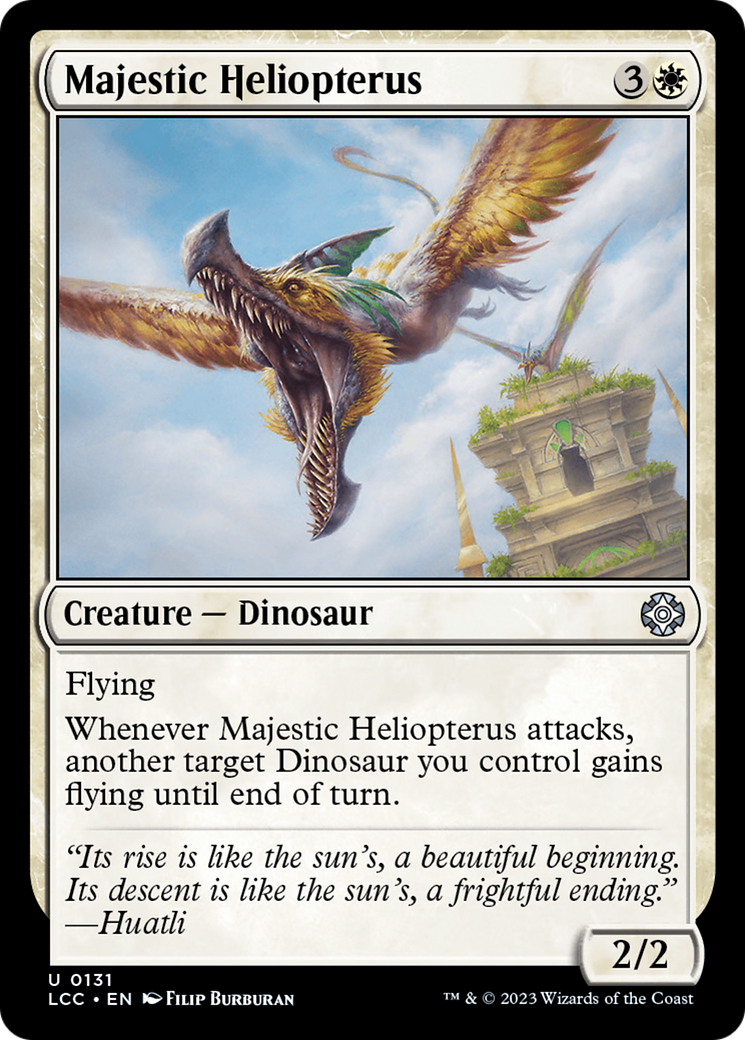 Majestic Heliopterus [The Lost Caverns of Ixalan Commander] | Odin's Place