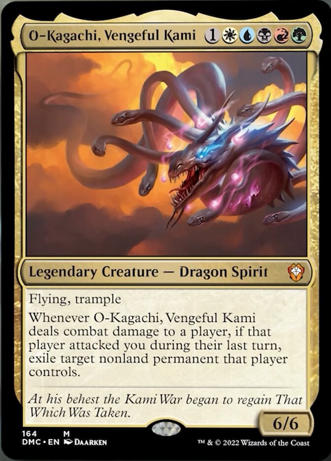 O-Kagachi, Vengeful Kami [Dominaria United Commander] | Odin's Place