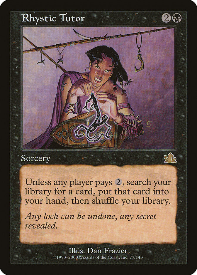 Rhystic Tutor (77) [Prophecy] | Odin's Place
