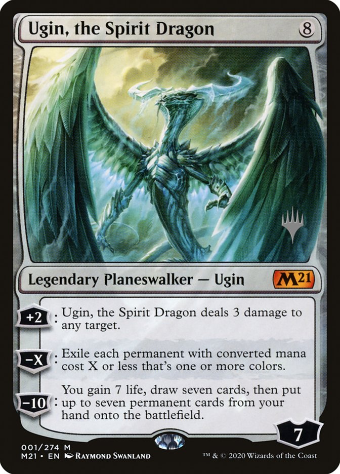 Ugin, the Spirit Dragon (Promo Pack) [Core Set 2021 Promos] | Odin's Place