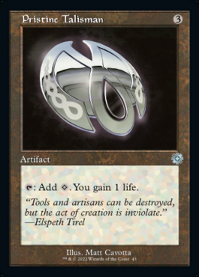 Pristine Talisman (Retro) [The Brothers' War Retro Artifacts] | Odin's Place