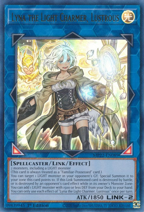 Lyna the Light Charmer, Lustrous [MP22-EN089] Ultra Rare | Odin's Place