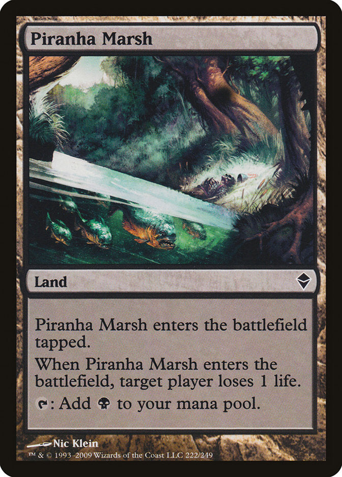 Piranha Marsh (222) [Zendikar] | Odin's Place