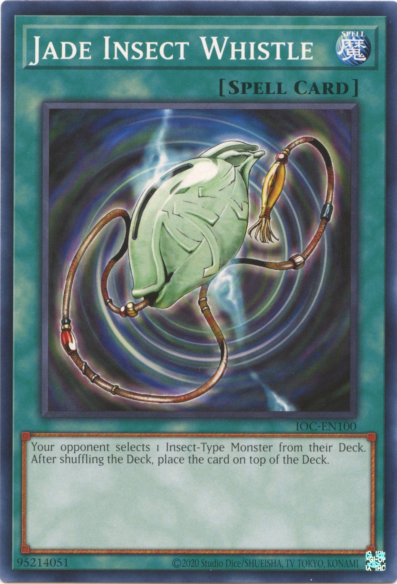 Jade Insect Whistle (25th Anniversary) [IOC-EN100] Common | Odin's Place