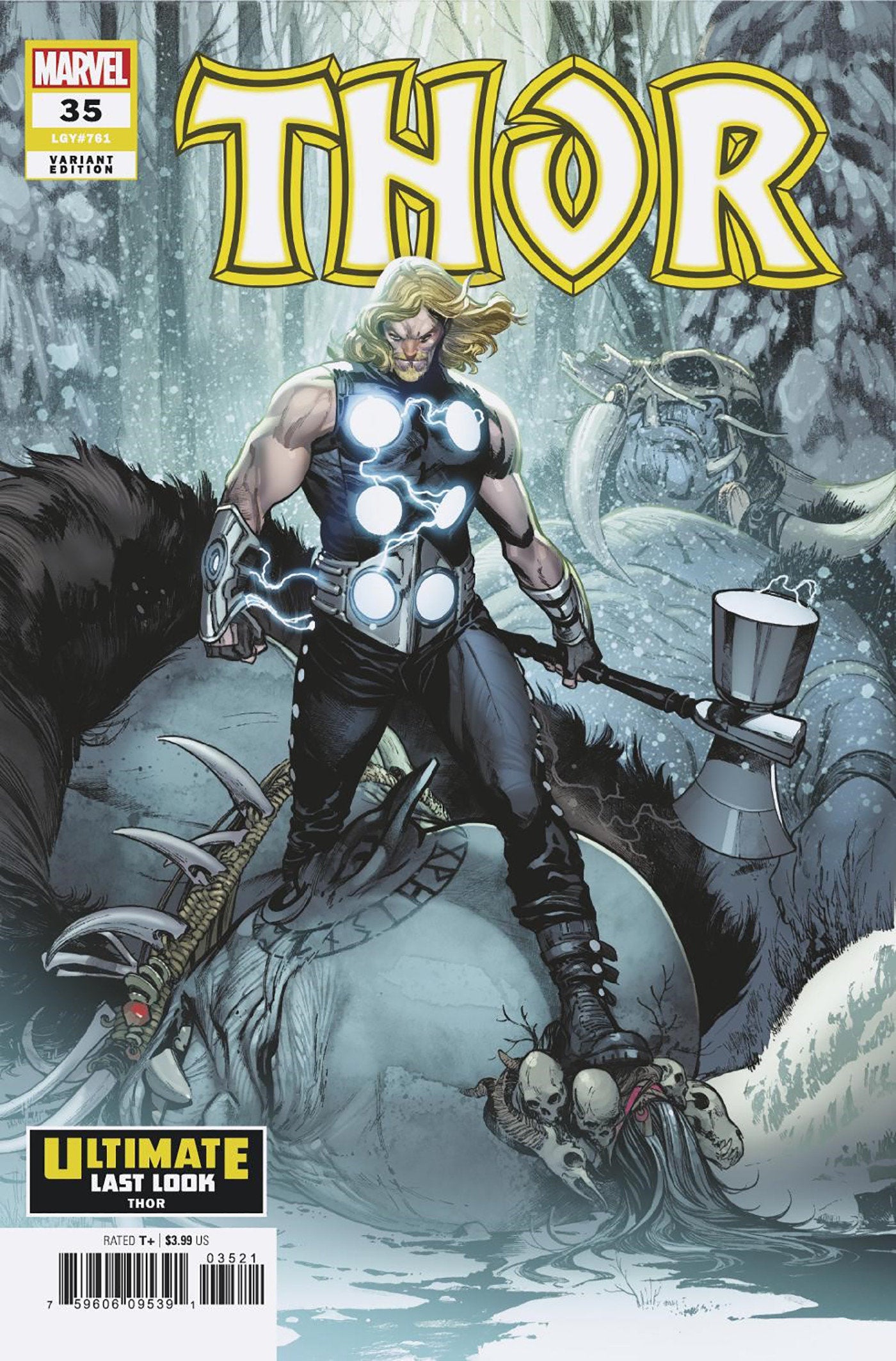 Thor 35 Pepe Larraz Ultimate Last Look Variant | Odin's Place
