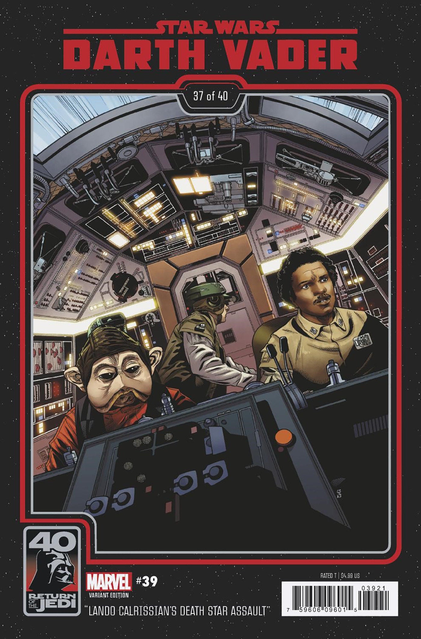Star Wars: Darth Vader 39 Chris Sprouse Return Of The Jedi 40th Anniversary Variant [Dd] | Odin's Place