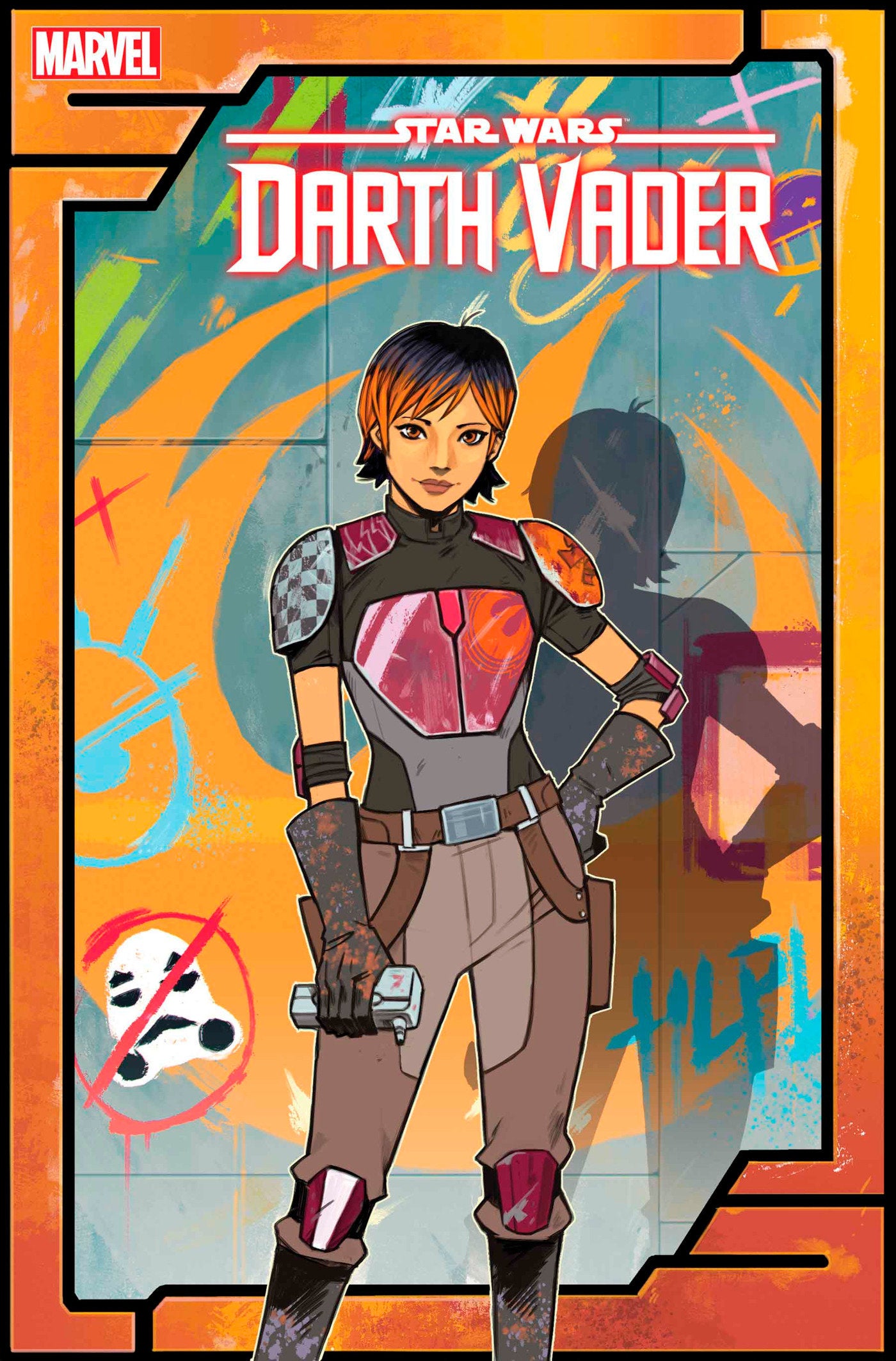 Star Wars: Darth Vader #44 Caspar Wijngaard Sabine Wren Rebels 10th Anniversary Variant | Odin's Place