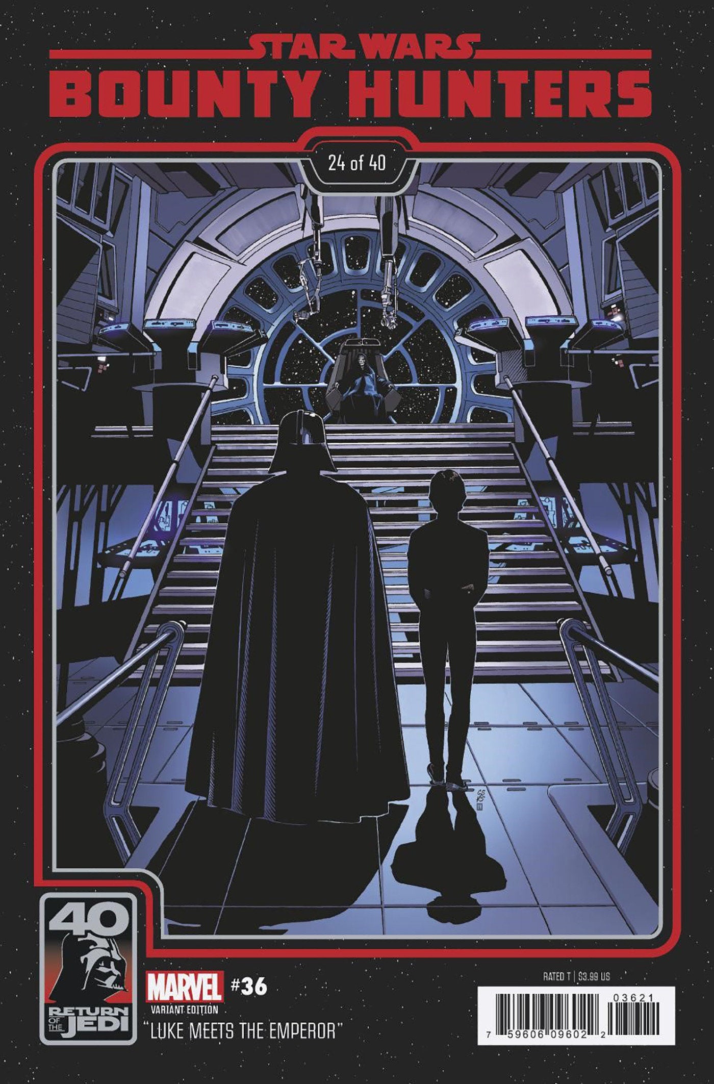 Star Wars: Bounty Hunters 36 Chris Sprouse Return Of The Jedi 40th Anniversary Variant | Odin's Place