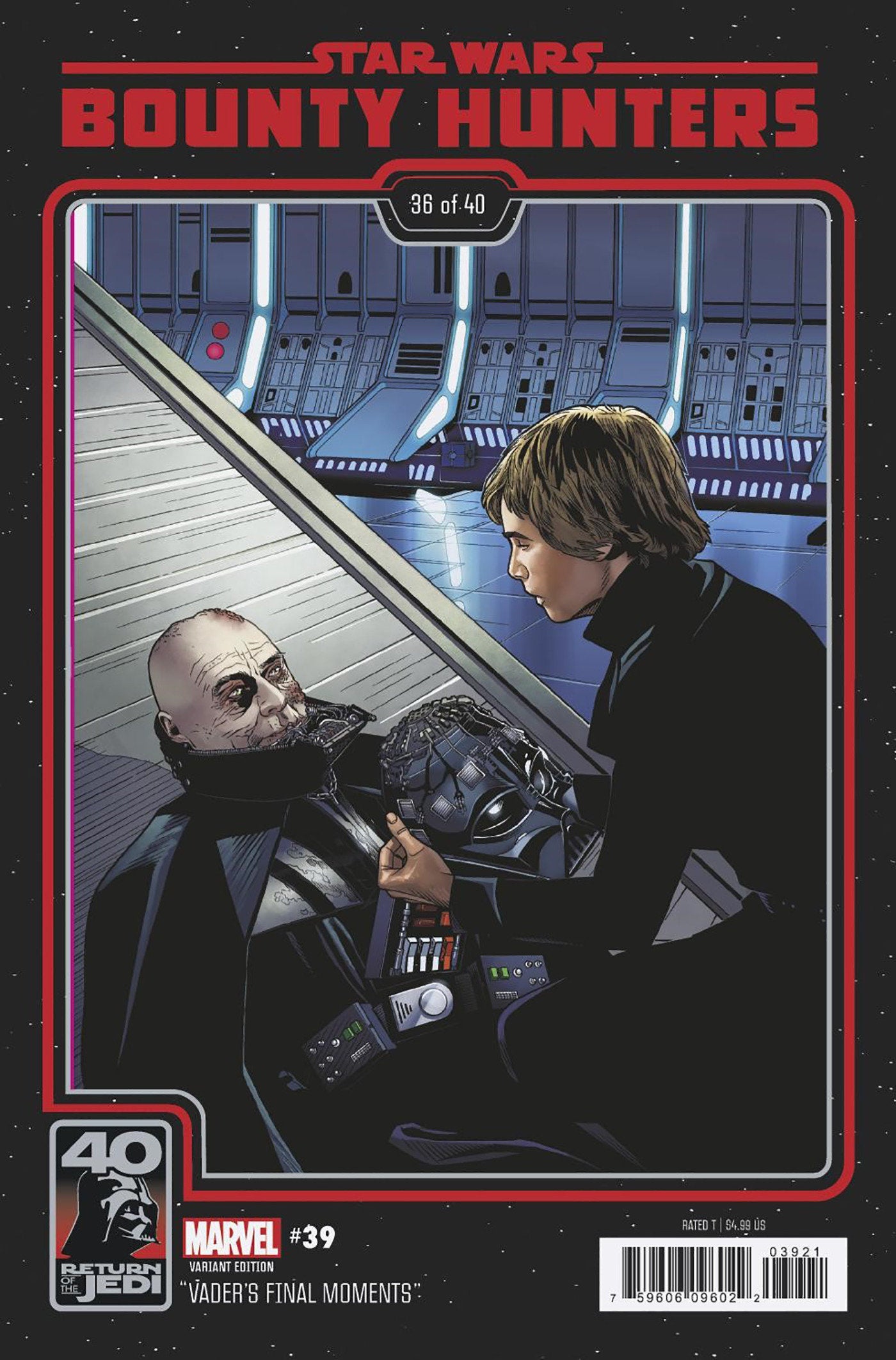Star Wars: Bounty Hunters 39 Chris Sprouse Return Of The Jedi 40th Anniversary Variant [Dd] | Odin's Place