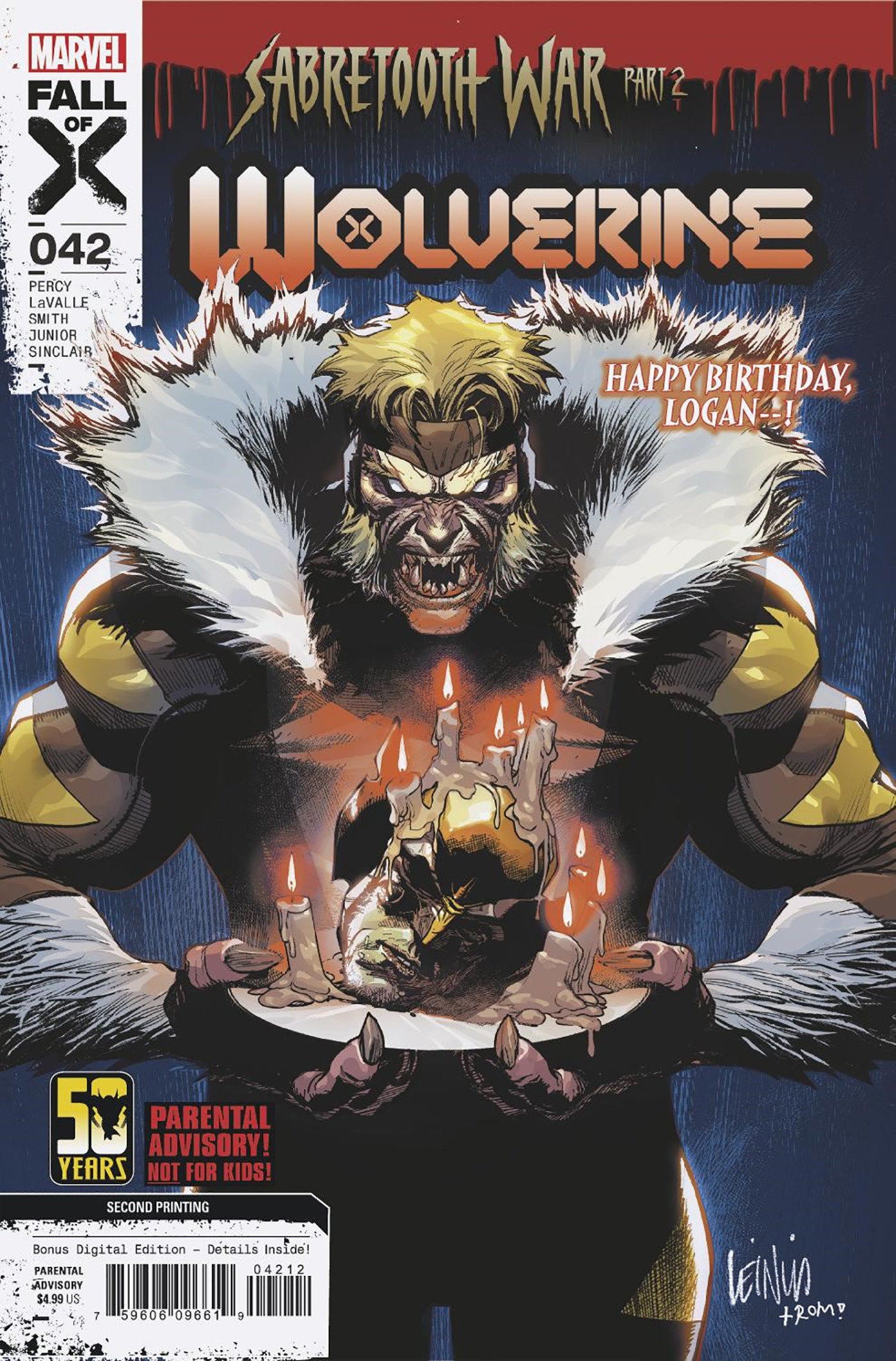 Wolverine #42 Leinil Yu 2nd Print Variant | Odin's Place