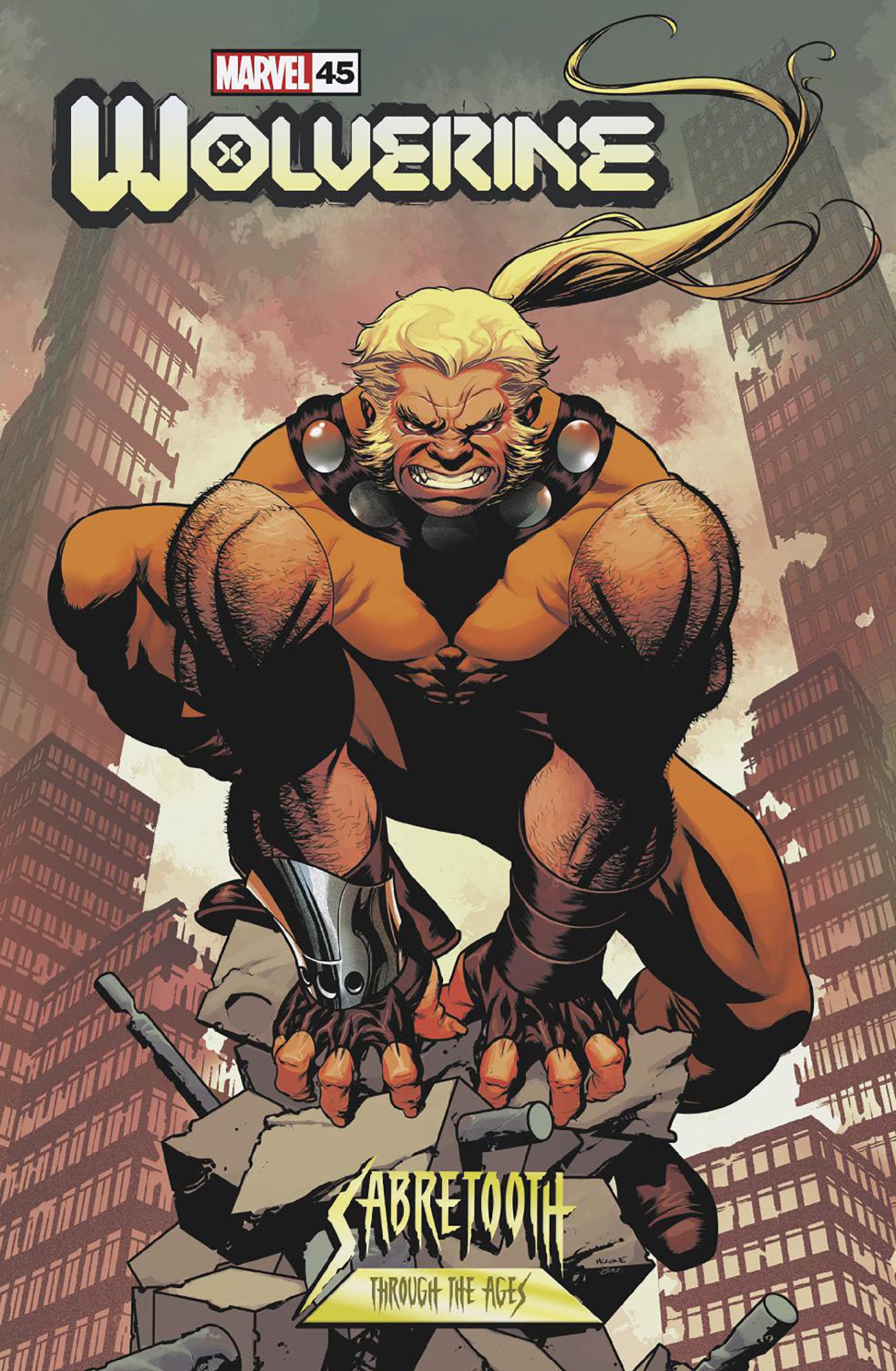 Wolverine #45 Mike McKone Sabretooth Variant | Odin's Place