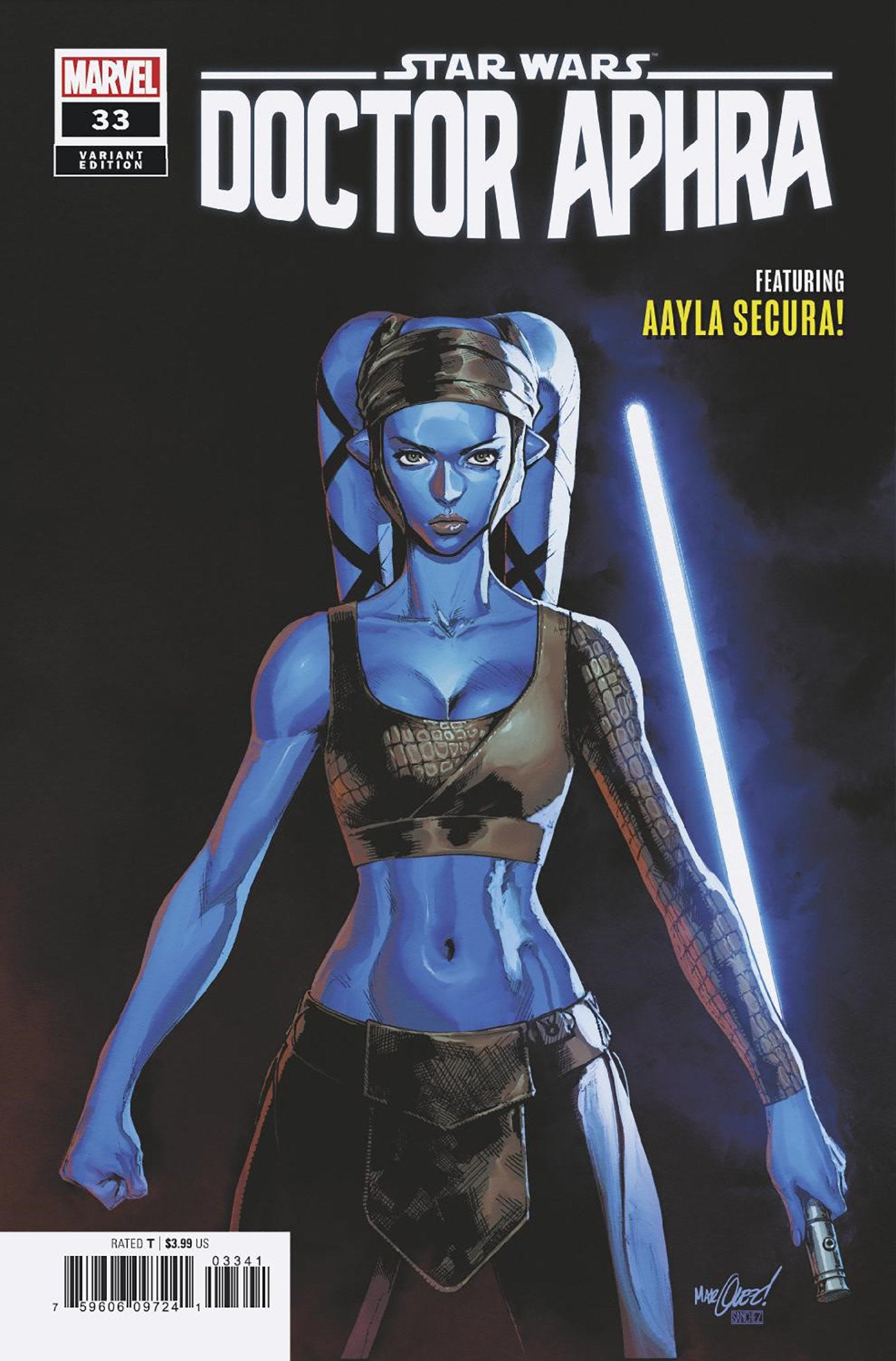 Star Wars: Doctor Aphra 33 David Marquez Variant | Odin's Place