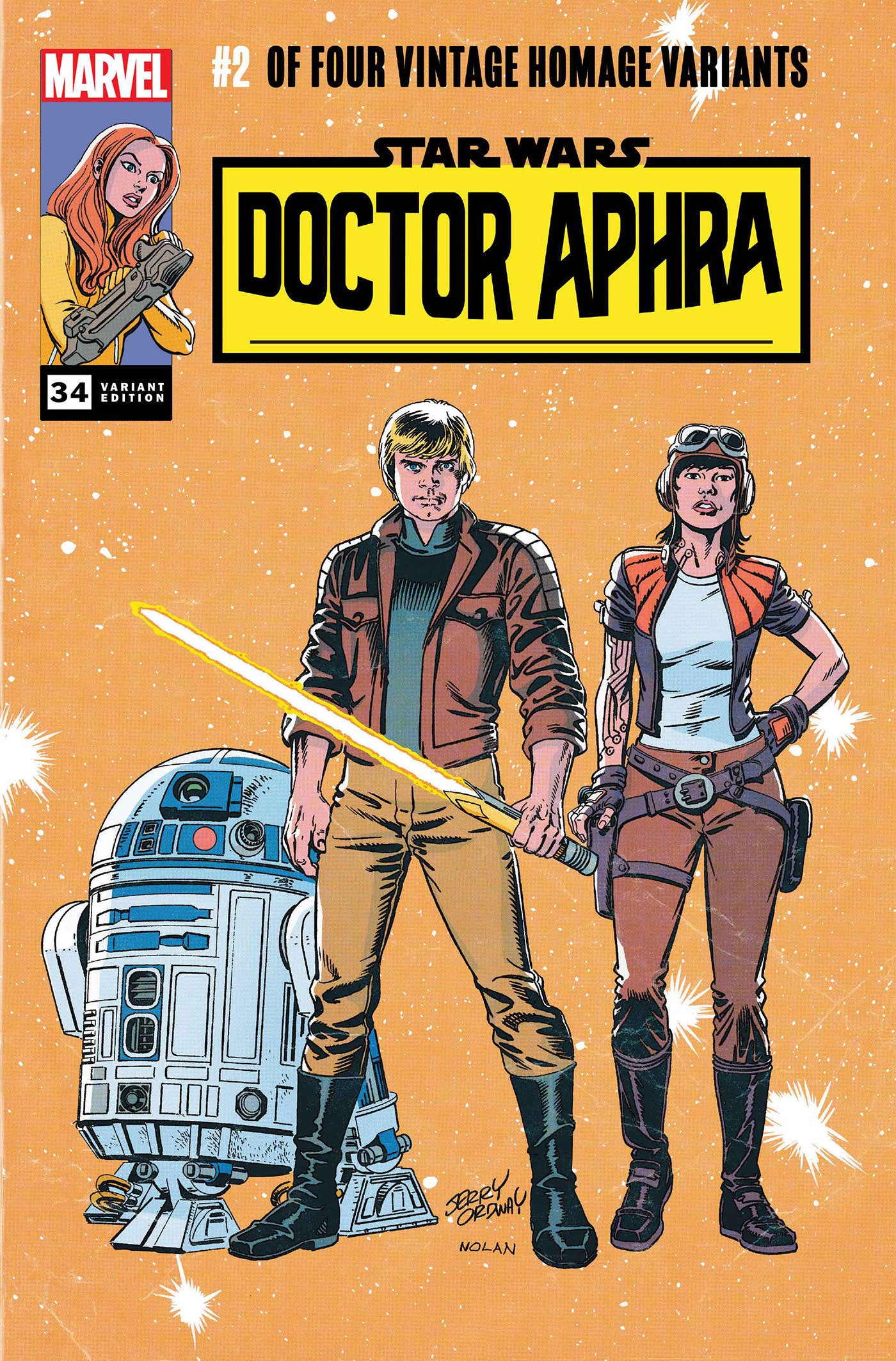 Star Wars: Doctor Aphra 34 Jerry Ordway Classic Trade Dress Variant | Odin's Place