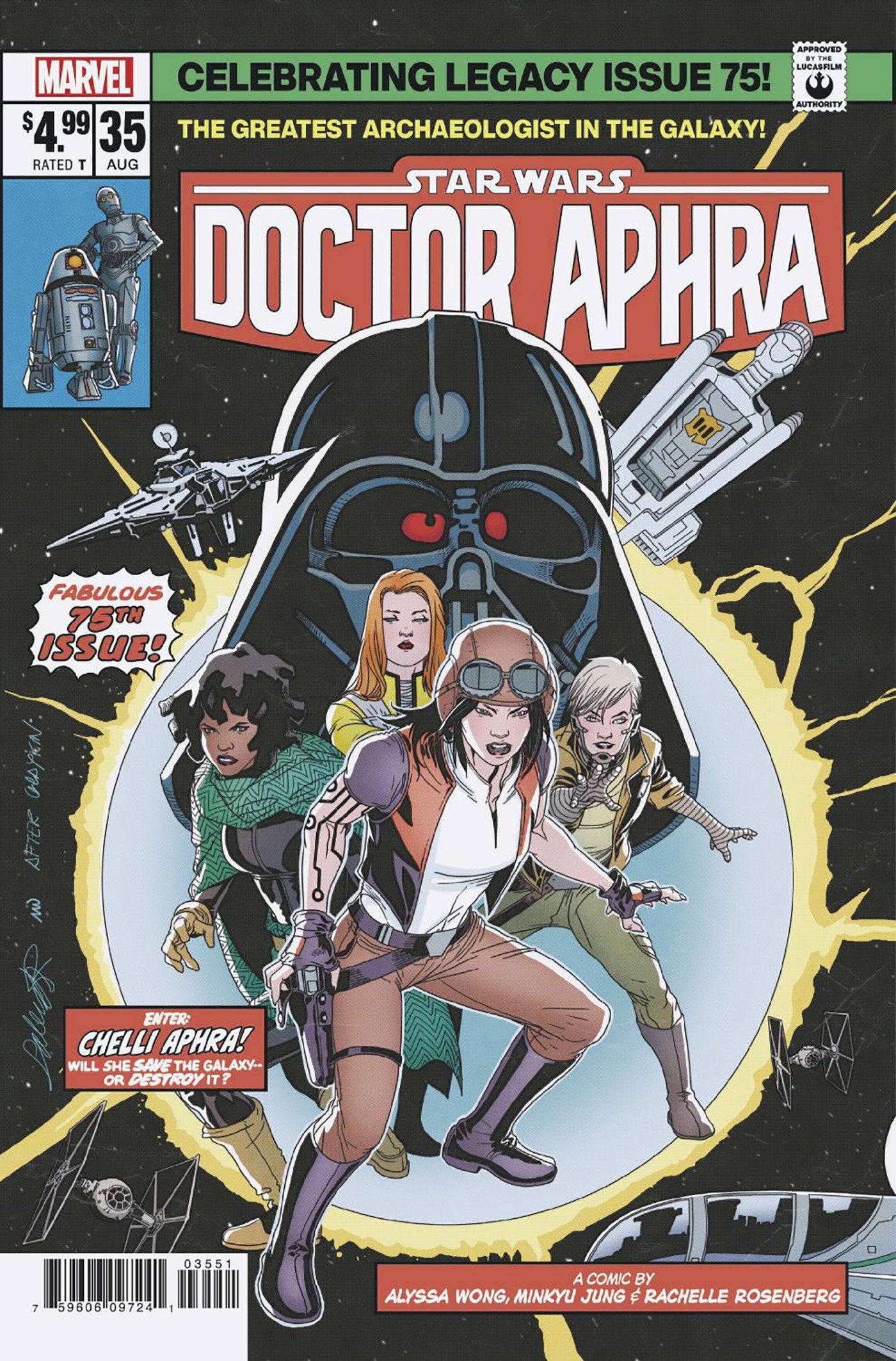Star Wars: Doctor Aphra 35 Salvador Larroca Homage Variant [Dd] | Odin's Place