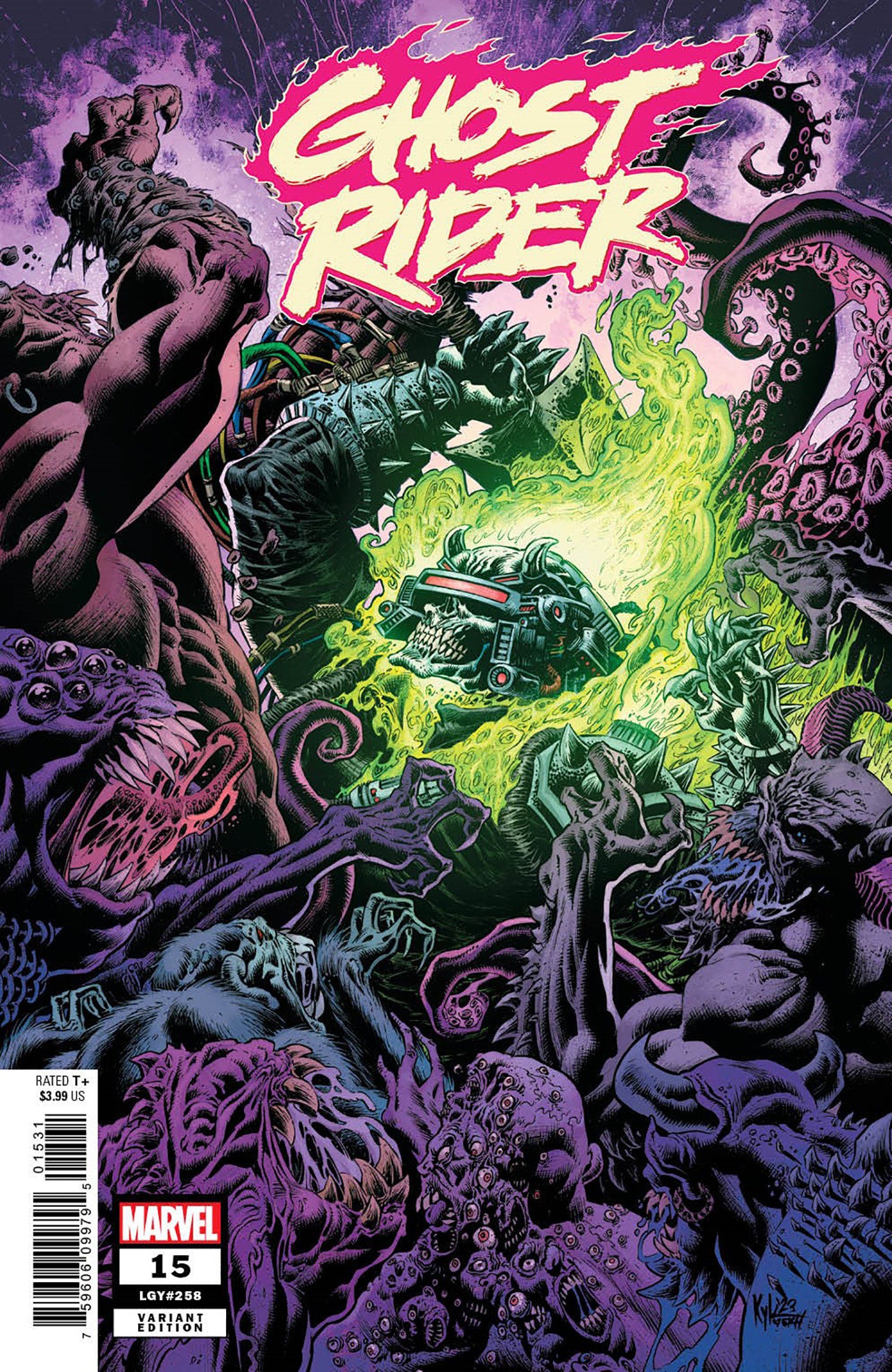 Ghost Rider 15 Kyle Hotz Variant | Odin's Place